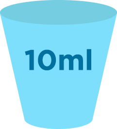 Gobelet de 10 ml