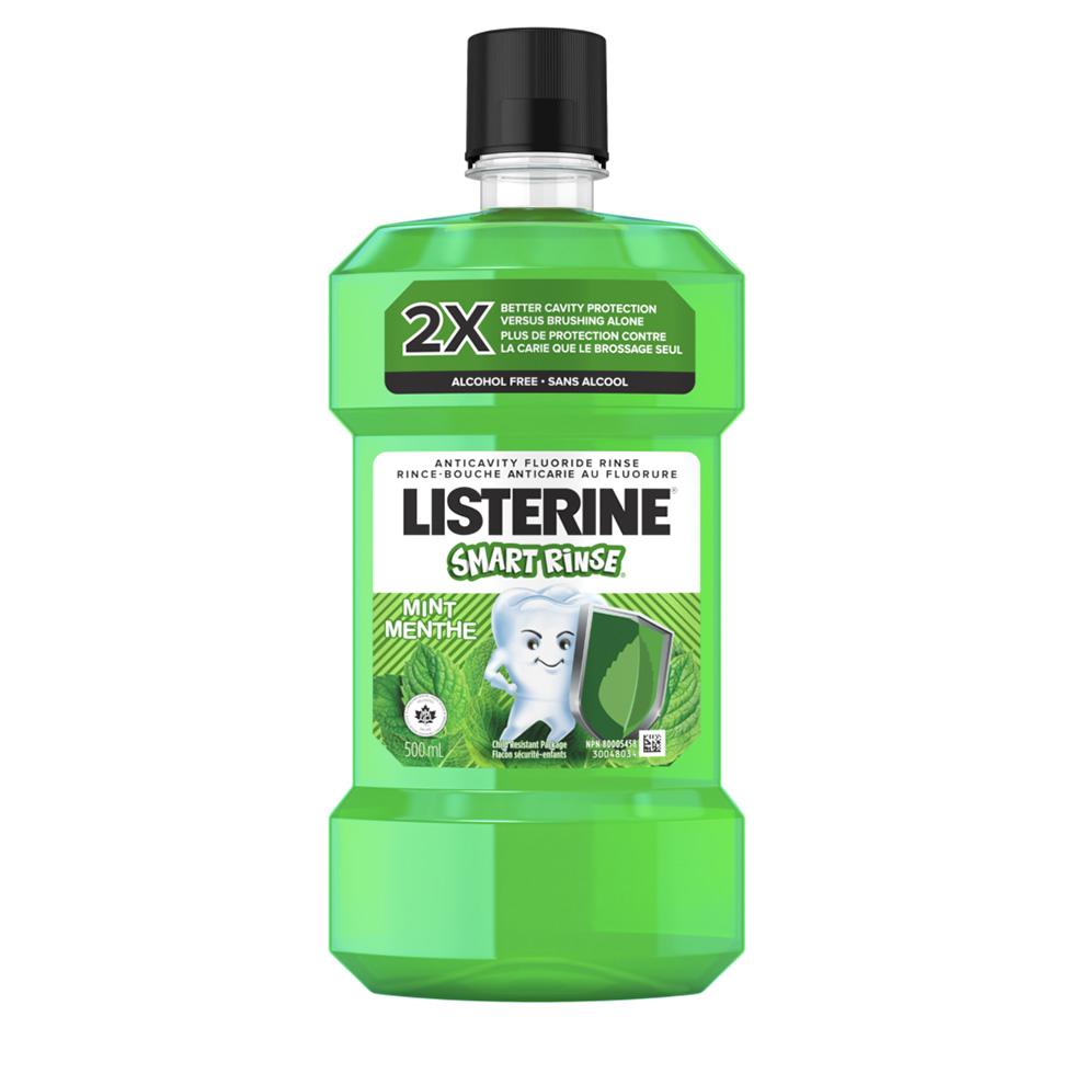 Rince-bouche Listerine's Smart Rinse pour enfants Menthe
