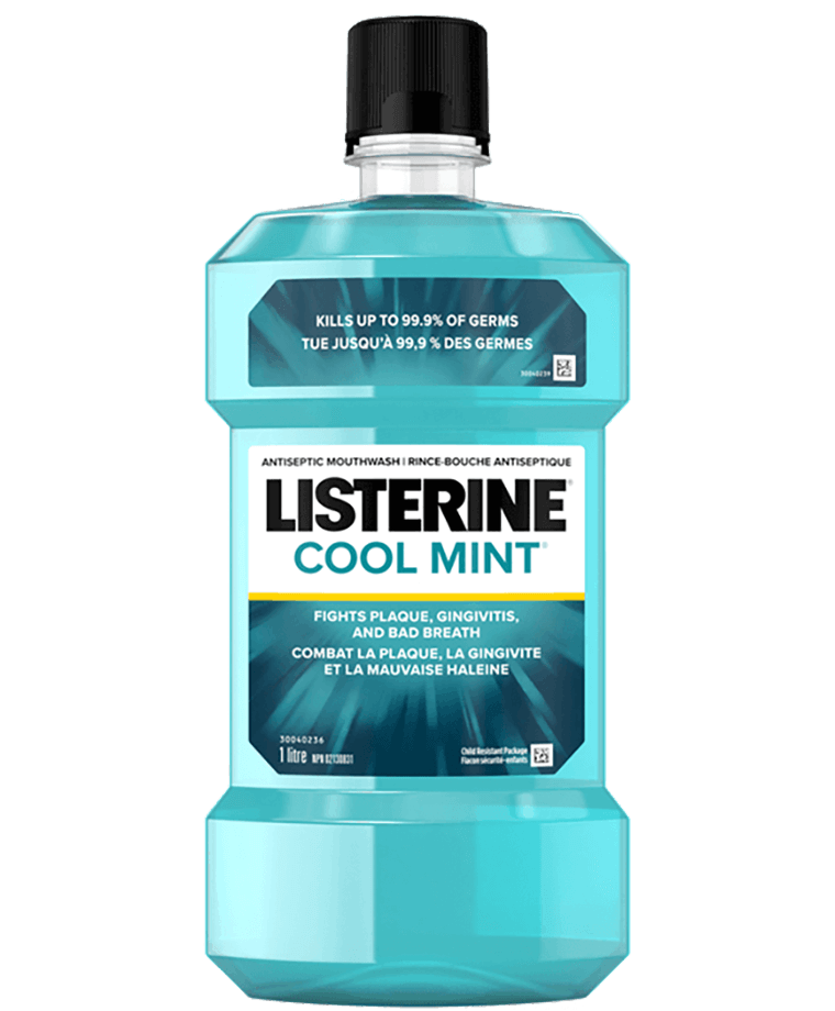 Emballage de Listeirne Cool Mint pour l'hygiène dentaire et l'haleine fraîche