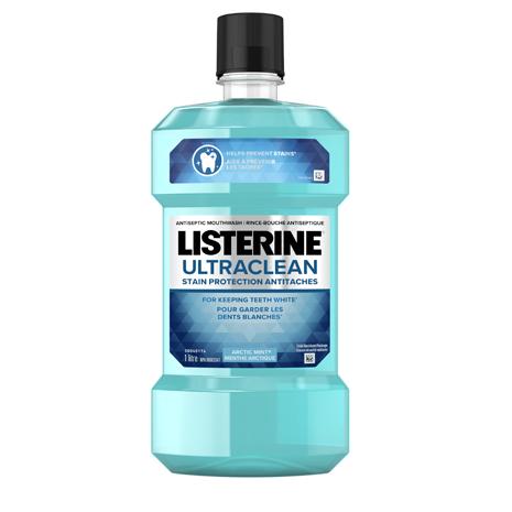 rince-bouche Listerine Ultraclean Protection Antitaches