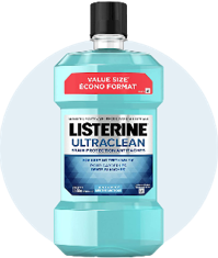 Rince-bouche antiseptique Listerine Ultraclean, Protection antitaches